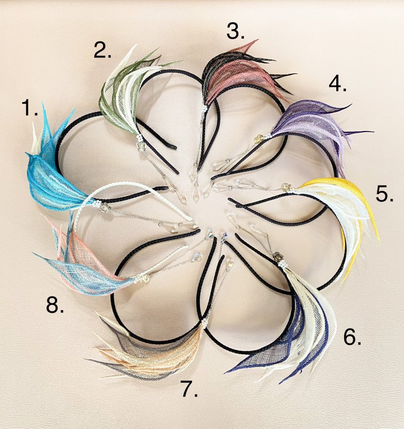 森林精灵发箍- Miss Liv  婚宴派对/日常造型/儿童可佩戴 - 发带/发箍 - 棉．麻 