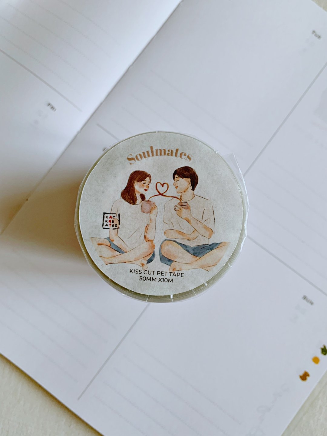 Soulmates / 可重复撕贴 PET 胶带 - 纸胶带 - 其他材质 