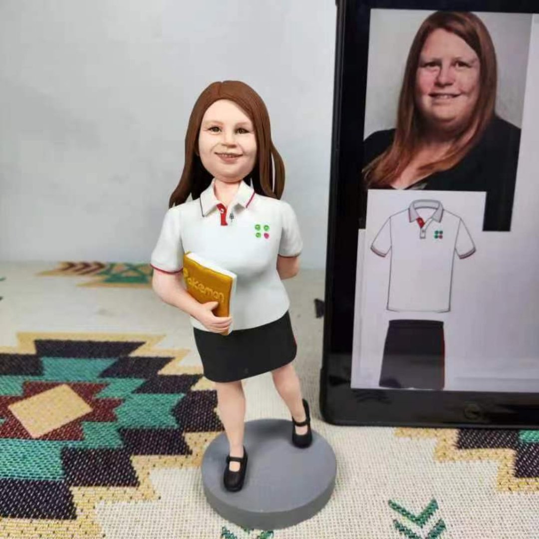 客制化人物公仔 人偶 3D人像画 似颜绘 肖像 定制 生日 纪念 礼物 - 玩偶/公仔 - 粘土 多色