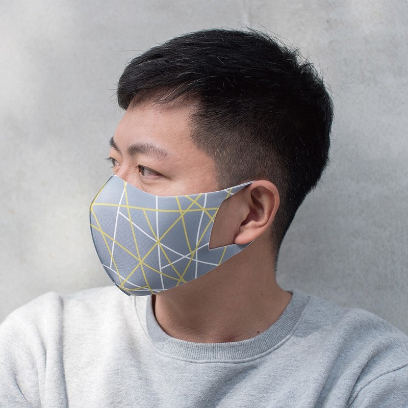 立体线条─3D立体透气抗菌口罩 - 口罩 - 其他材质 多色