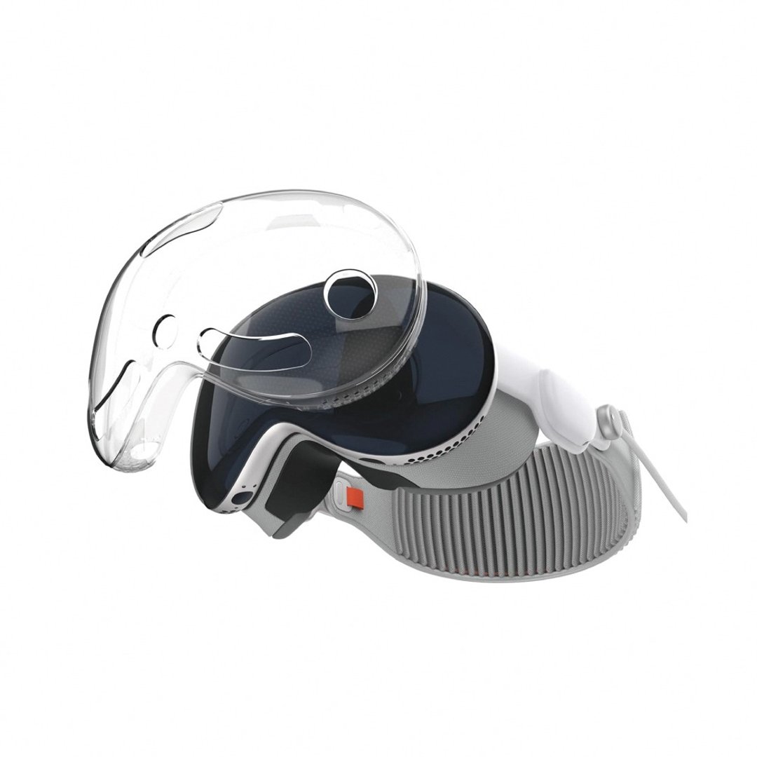Vision Pro 头戴显示器VR空间视频 透明保护套 - 耳机收纳 - 塑料 透明