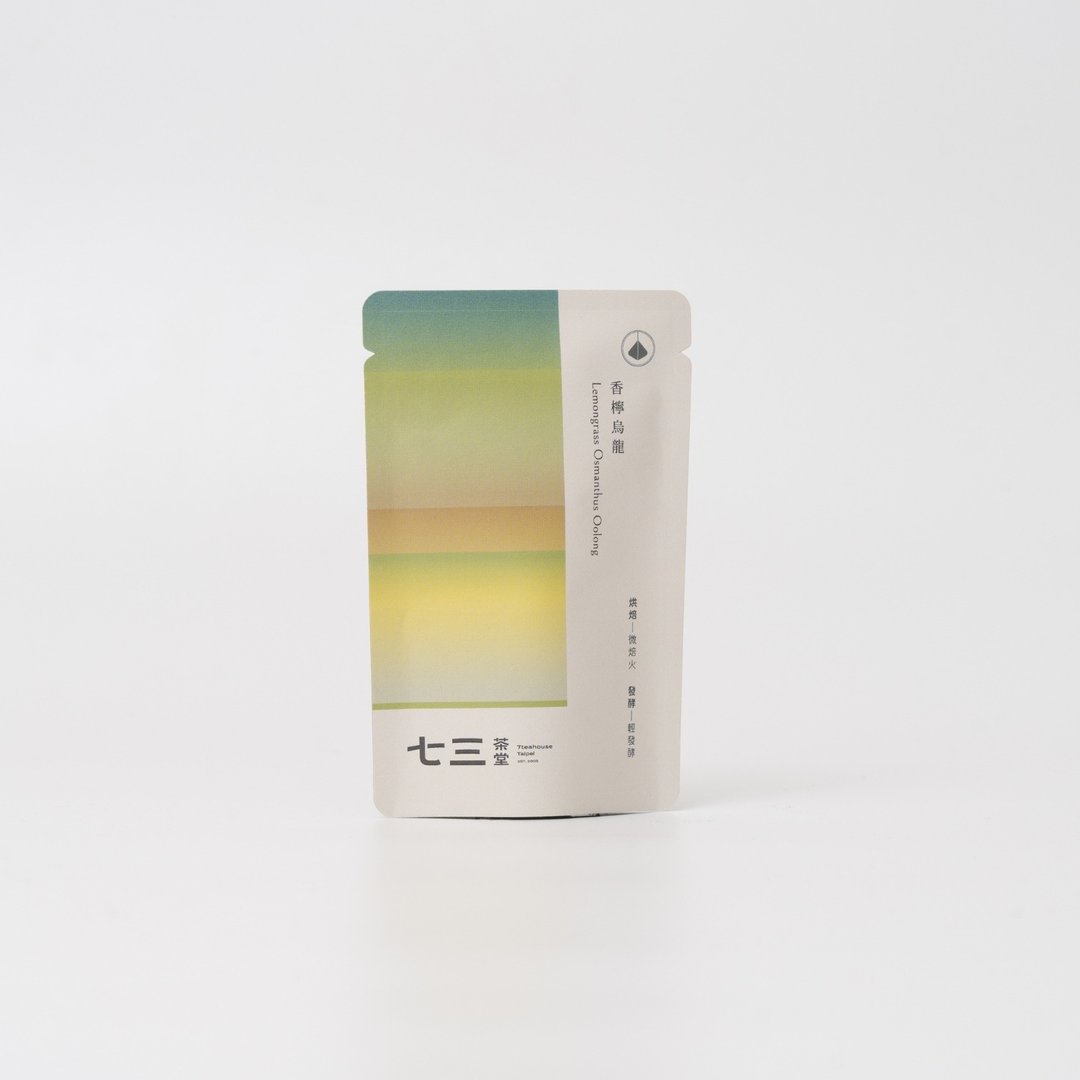 七三茶堂 立体茶包丨香柠乌龙 1入–单包装 - 茶 - 纸 多色