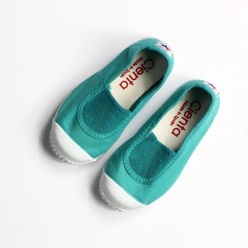 西班牙国民帆布鞋 CIENTA 童鞋尺寸 宝石绿色 香香鞋 75997 78 - 童装鞋 - 棉．麻 绿色