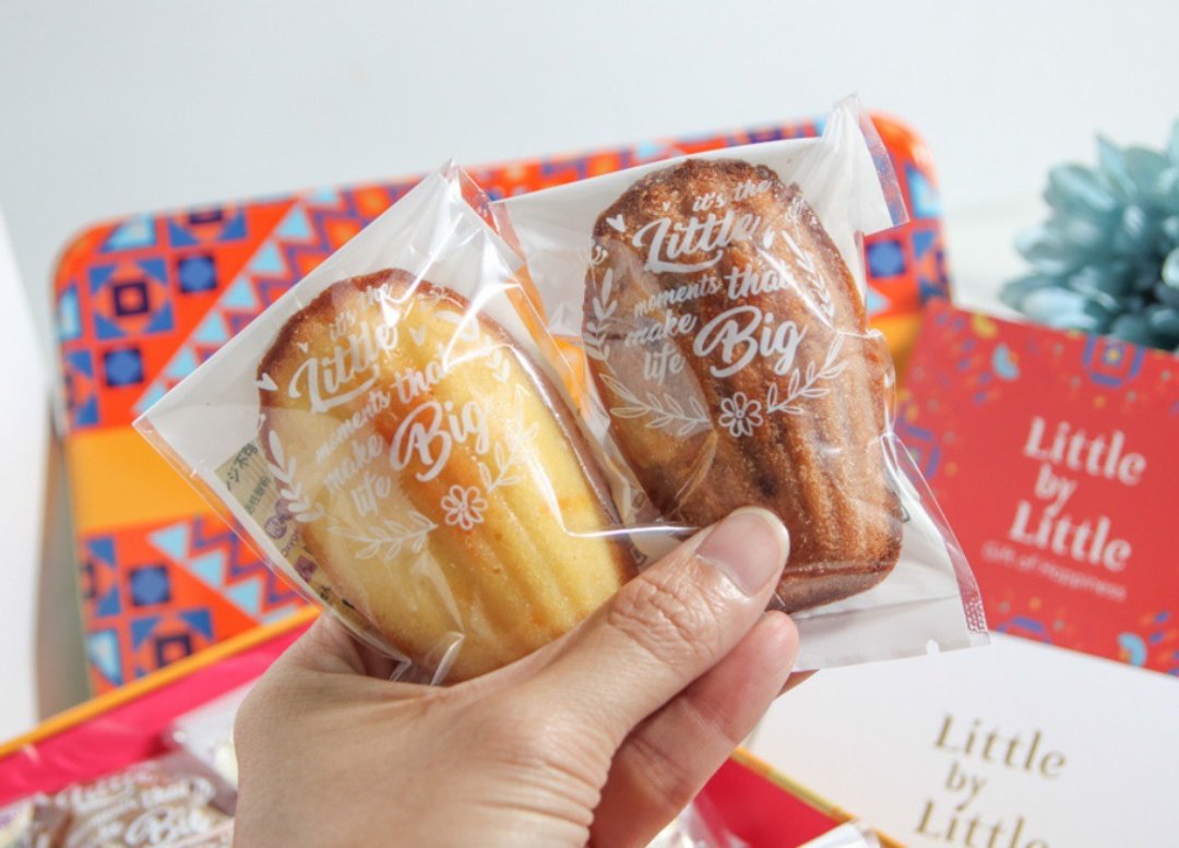 【期间 包邮】玛德莲PARTY箱20入 (柠檬) - 手工饼干 - 新鲜食材 多色