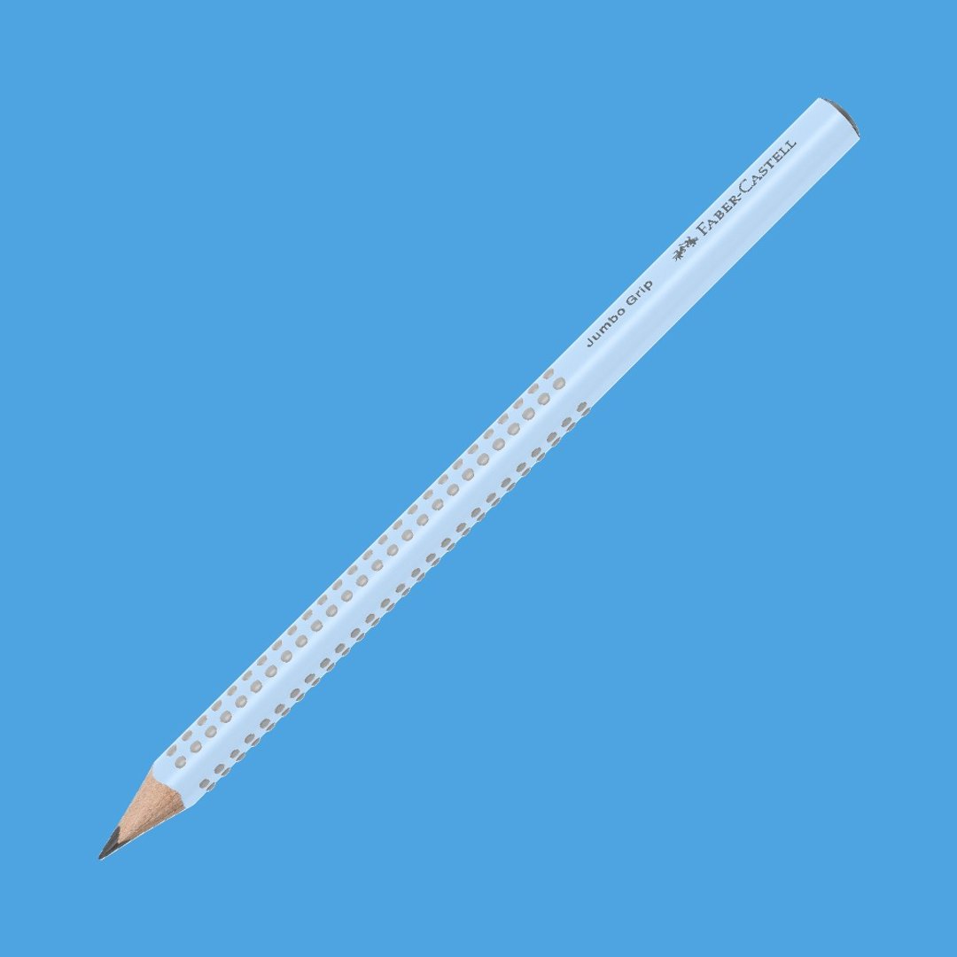 Faber Castell  JUMBO 握得住铅笔B-天空蓝-一盒12入 - 铅笔/自动铅笔 - 木头 蓝色