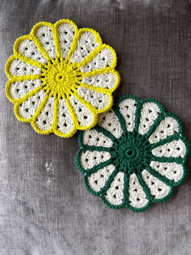 新商品 设计款 手工编织 杯盘垫 温馨家居氛围的拍照美物 - 摆饰 - 棉．麻 