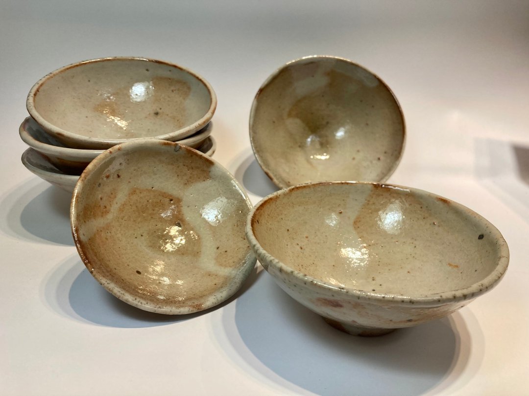 【白志野】陶瓷餐碗组—五倍卷优惠 - 碗 - 陶 橘色