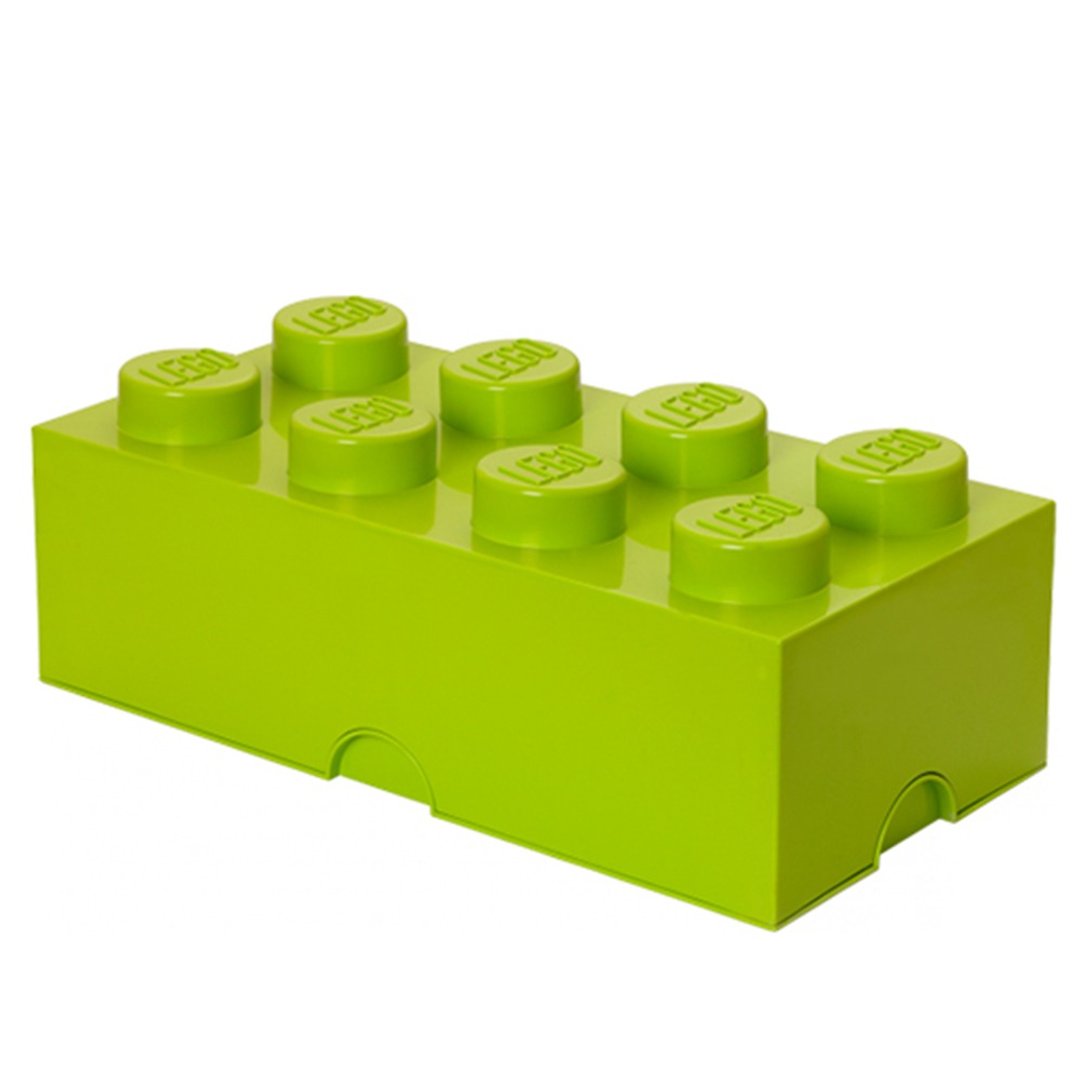 Room Copenhagen 乐高 LEGO 8凸收纳盒-柠檬绿(40041220) - 收纳用品 - 其他材质 