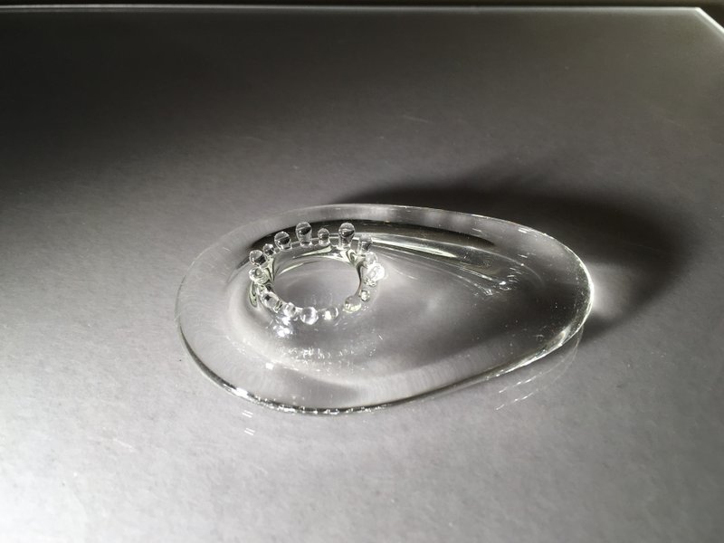 Water crown　Art object　Transformation　-one of a kind- - 摆饰 - 玻璃 透明