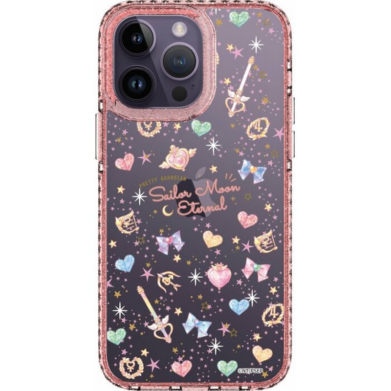 美少女战士Etenal Pattern iPhone16 Galaxy S25十英尺防摔保护殻 - 手机壳/手机套 - 塑料 多色