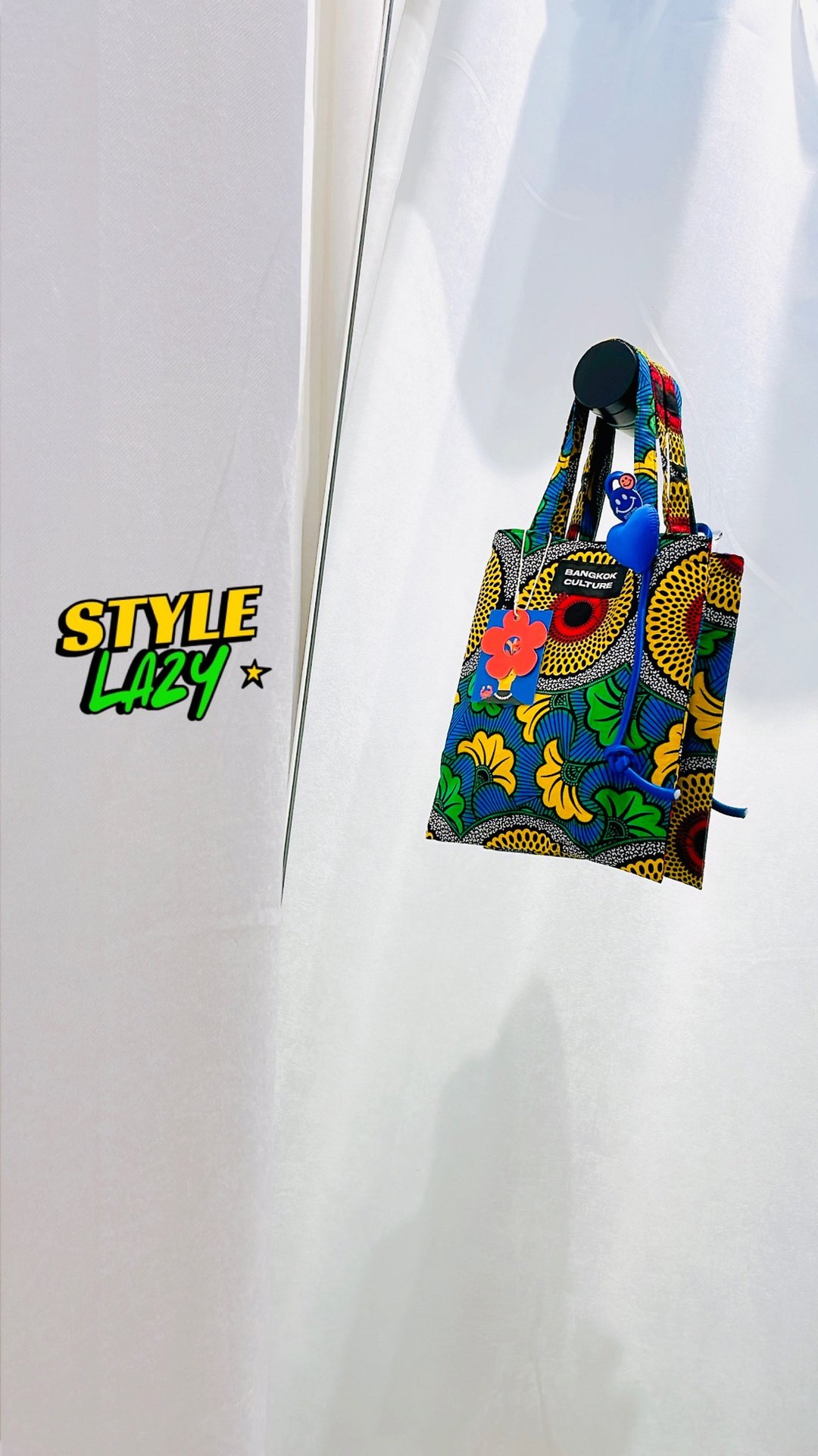 民族迷你TOTE BAG - 手提包/手提袋 - 其他材质 