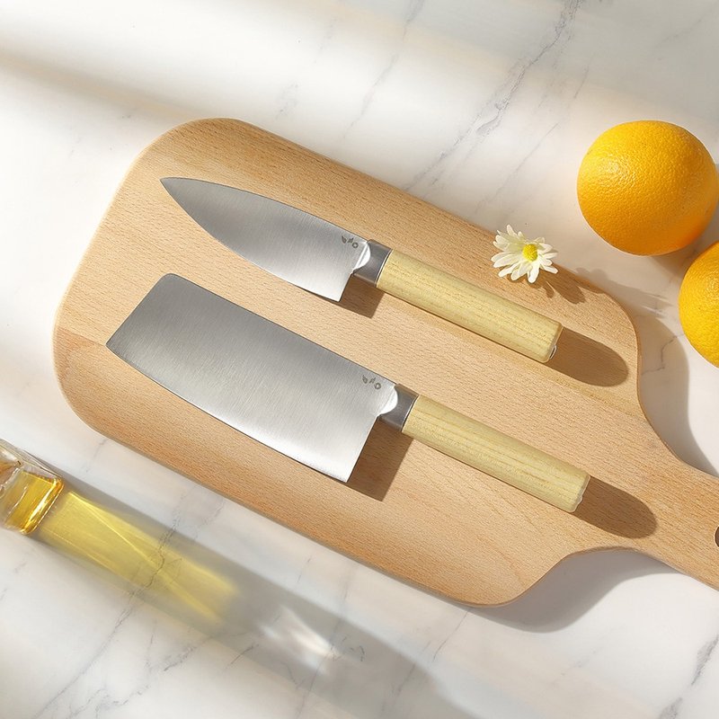 叶添-轻。生活系列 小厨刀-双刀组 - 菜刀/刀架 - 其他金属 