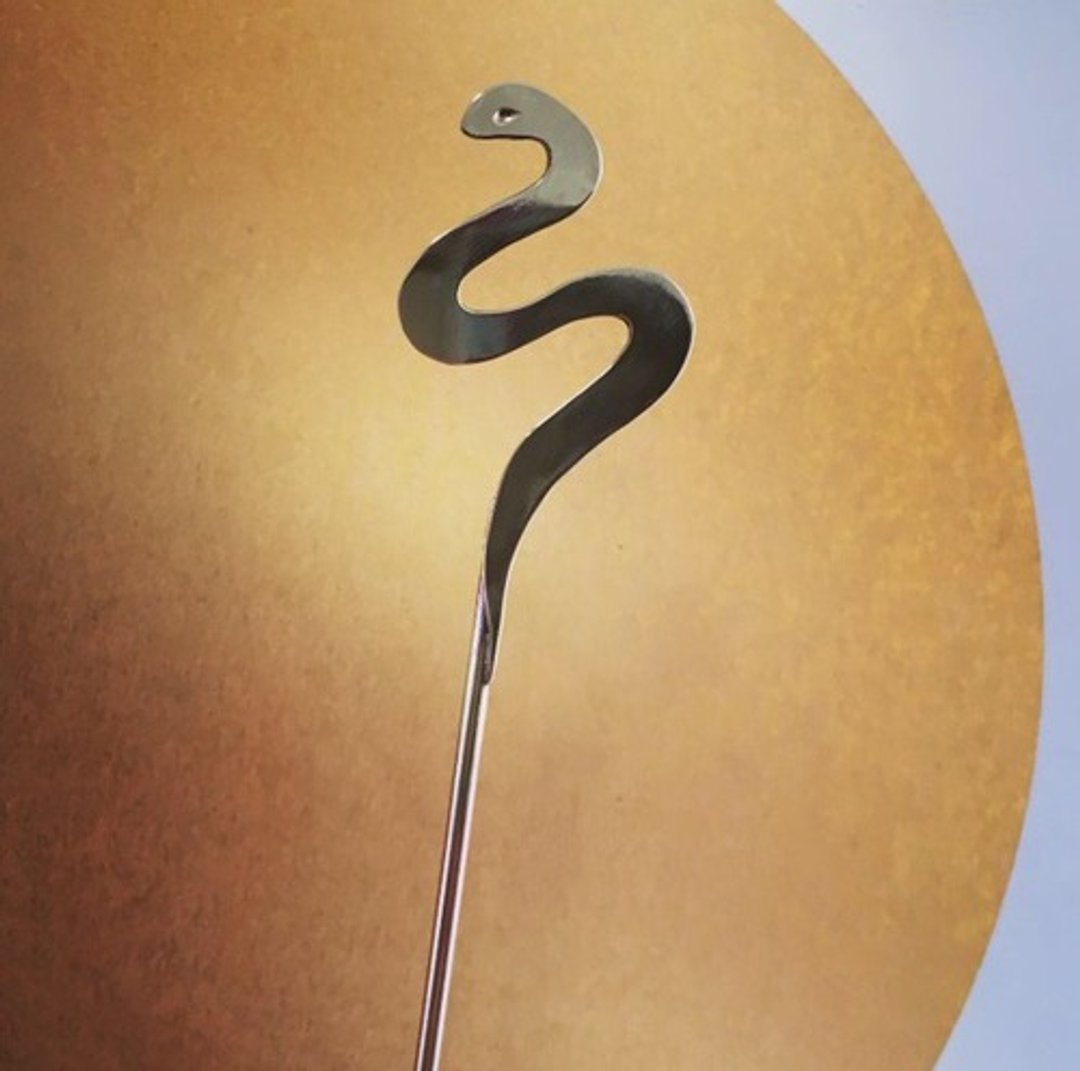 God Snake Brass Hairpin - 其他 - 其他金属 
