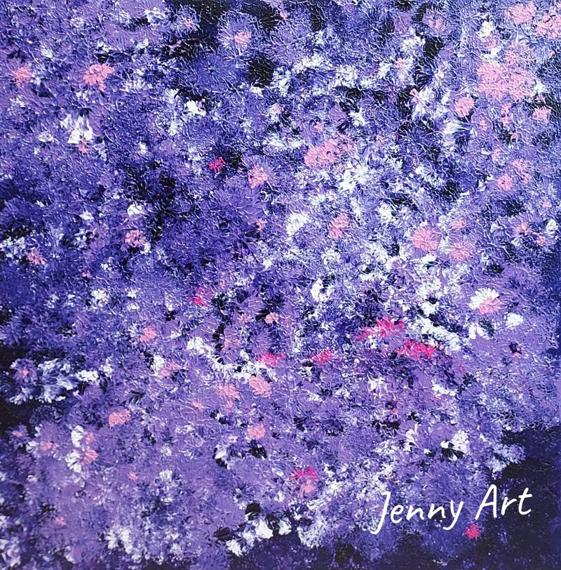 【紫幻】 无框画 抽象画 画作 挂画 居家摆设 居家生活 - 海报/装饰画/版画 - 其他材质 紫色