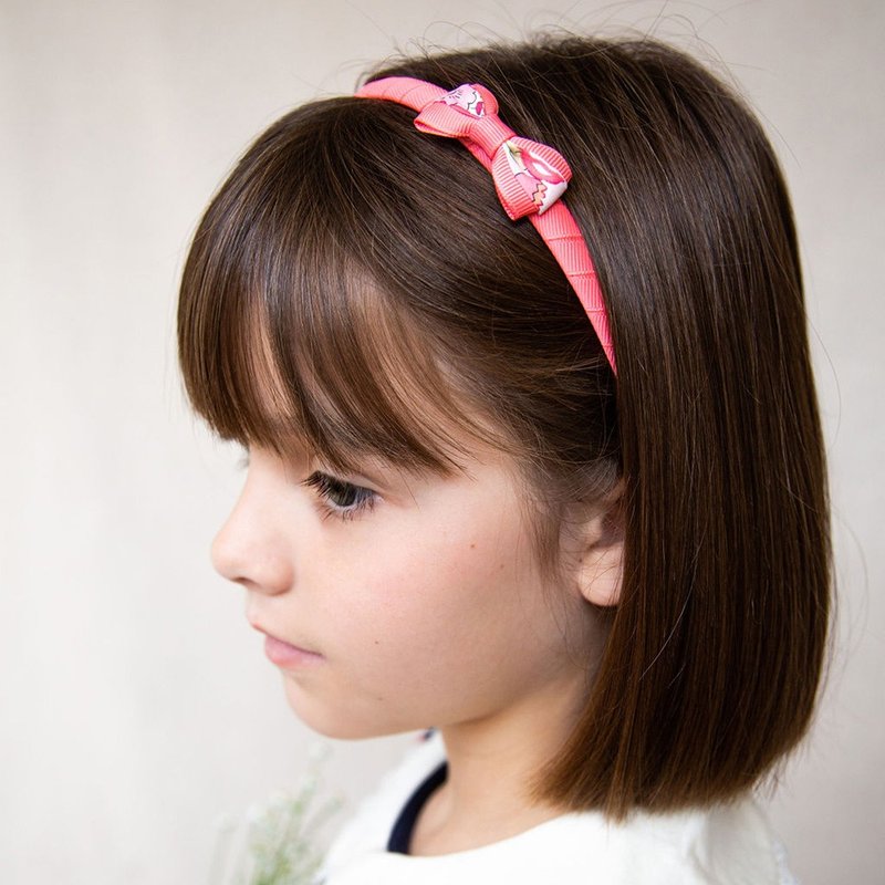 英国Ribbies 双色缎带蝴蝶结发圈-Liberty Betsy Red - 发饰 - 聚酯纤维 