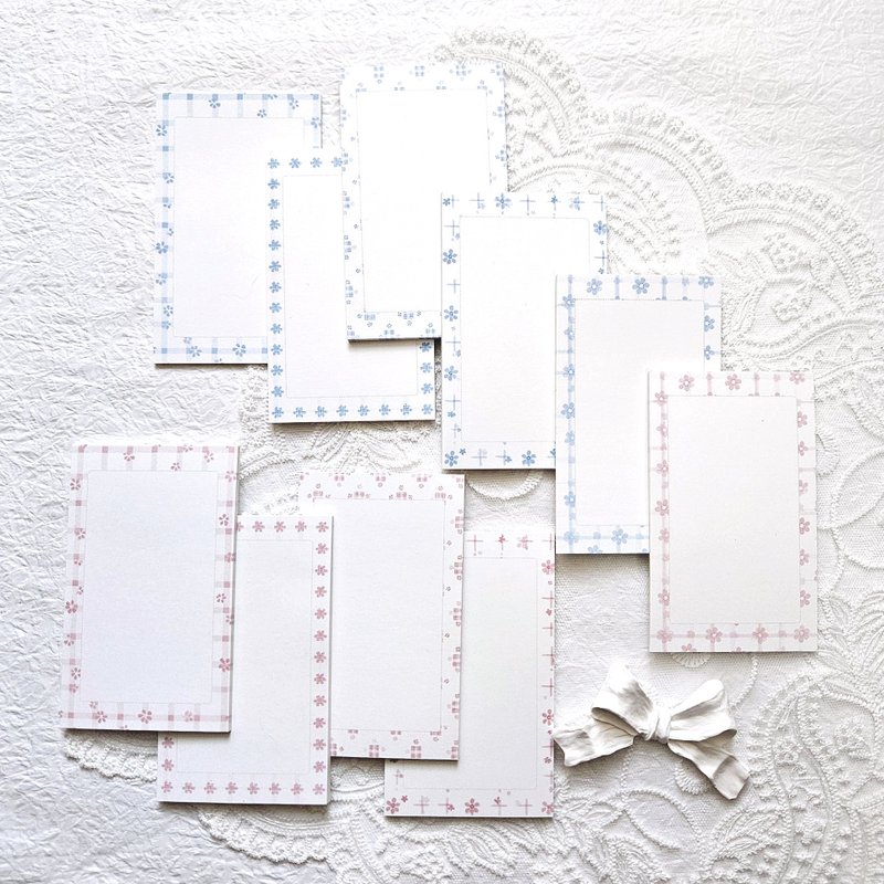 花漾相框笔记纸 - 便条纸/标签贴 - 纸 