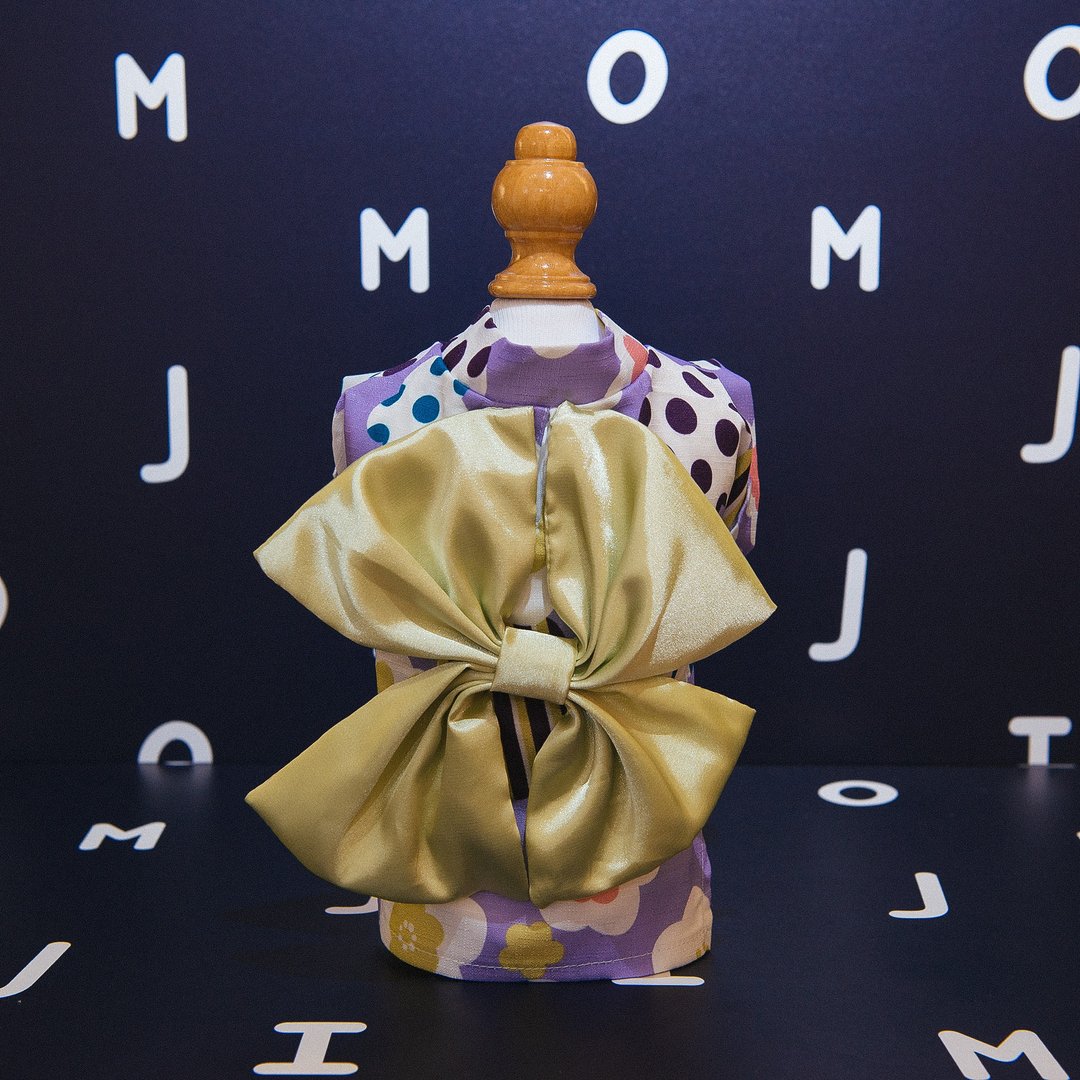 【Momoji】 宠物和服 - Periwinkle Purple (紫) - 衣/帽 - 聚酯纤维 紫色
