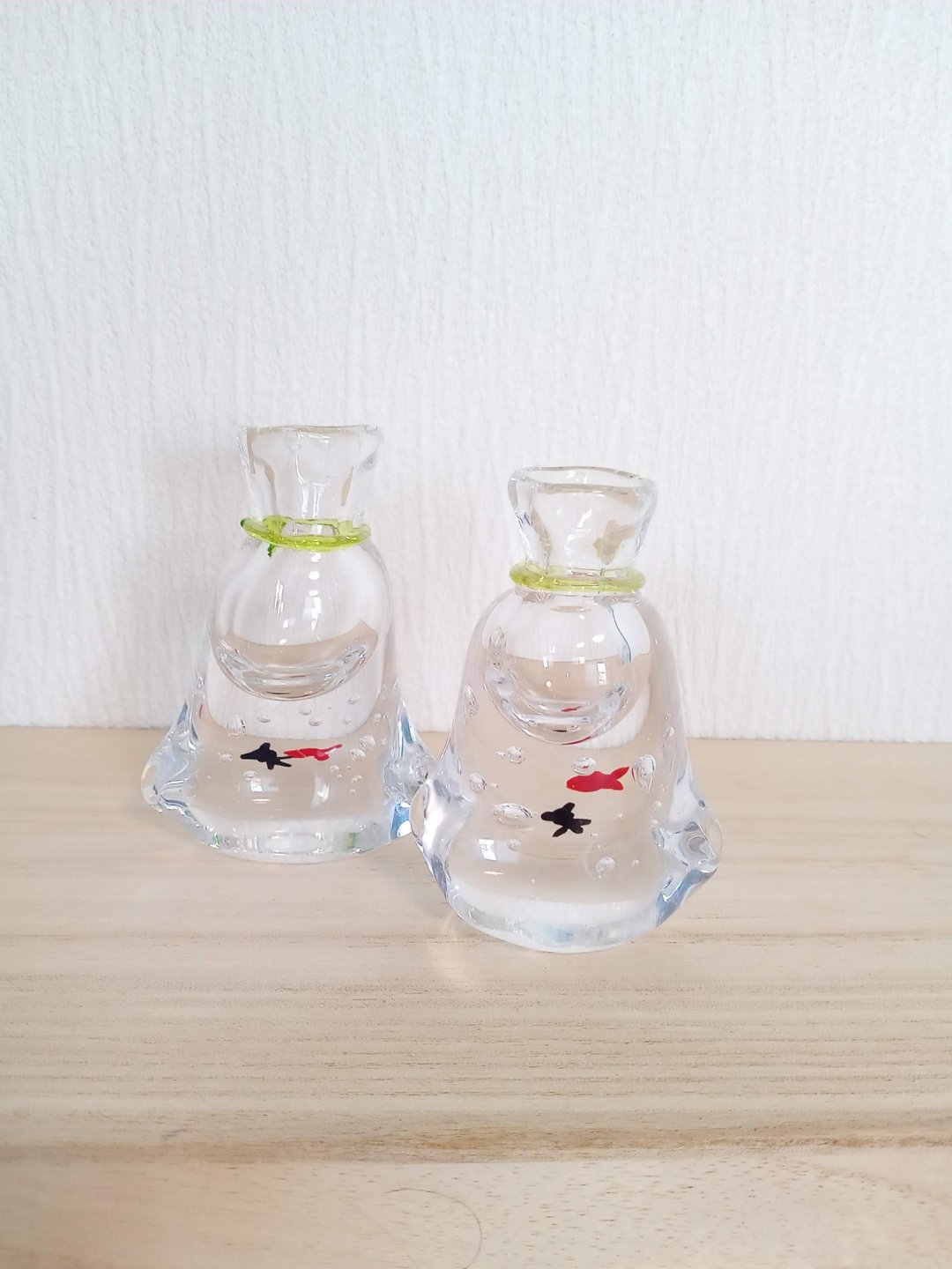单只金鱼花瓶亮绿色 - 花瓶/陶器 - 玻璃 