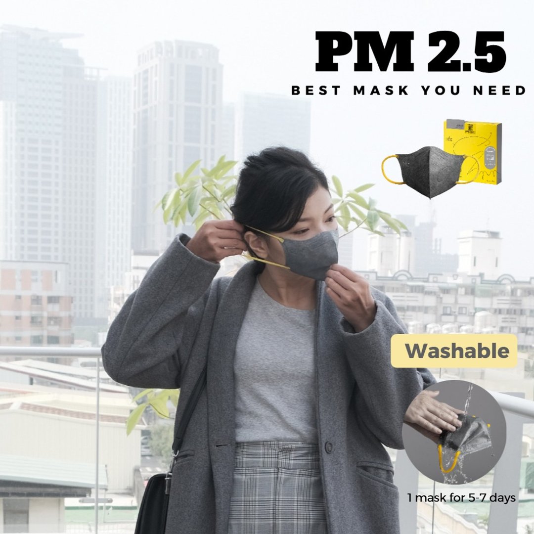 :dc 克微粒- PM 2.5 口罩 (6片/盒) - 数码小物 - 其他材质 银色
