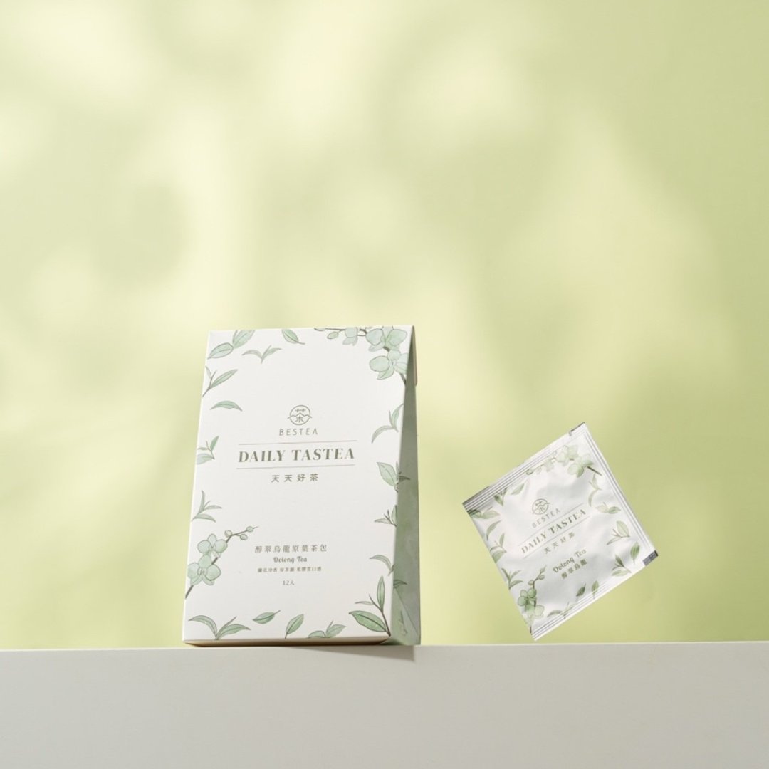 【天下第一好茶】醇翠乌龙 - 原叶茶包12入 - 天天好茶 - 茶 - 纸 