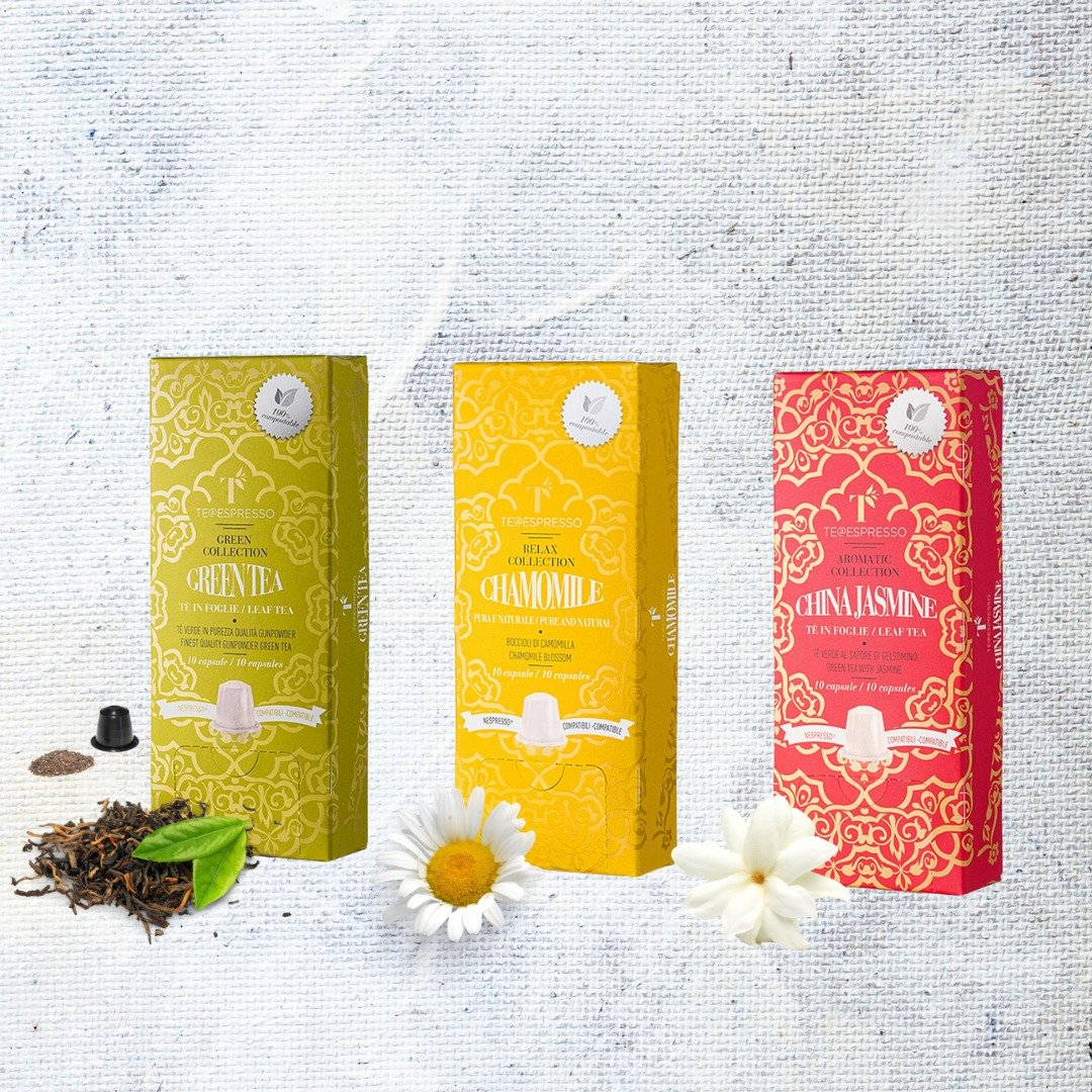 【Nespresso 适用】清新之选 茶胶囊 优惠套装 3 盒共 30 粒 - 茶 - 浓缩/萃取物 多色