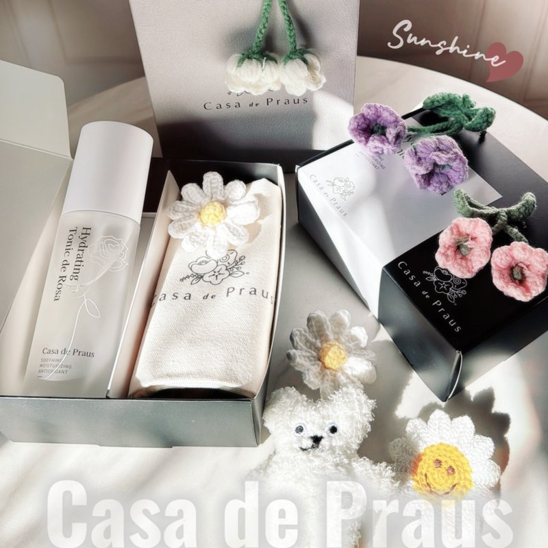 Casa de Praus 阳光花语灿烂礼盒 玫瑰沁颜水100ml 单瓶 - 化妆水/喷雾 - 浓缩/萃取物 白色