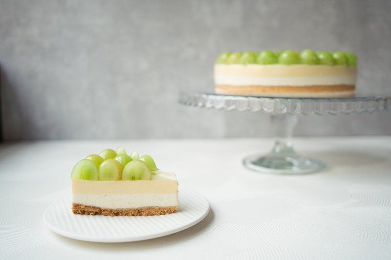 白葡萄柠檬生奶酪 - 咸派/甜派 - 新鲜食材 绿色