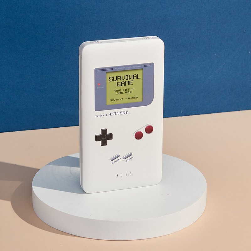 A/DA阿达掌上游戏10000mAh双线行动电源 - 充电宝/传输线 - 塑料 多色