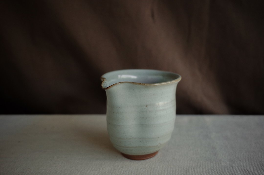 茶海 l 烟青系列 手纹 茶海 奶壶 饮料壶 - 茶具/茶杯 - 陶 绿色