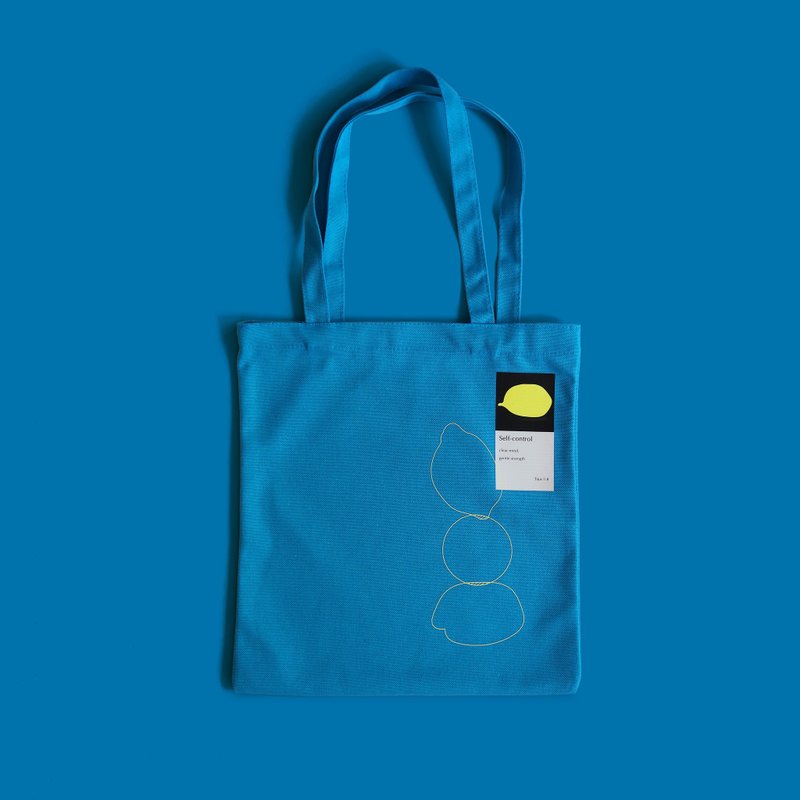 帆布袋-Self-Control - 侧背包/斜挎包 - 棉．麻 