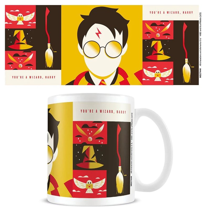 【哈利波特】华纳100周年 限定普普风马克杯/Harry Potter - 咖啡杯/马克杯 - 陶 多色