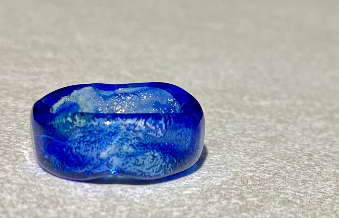 呼噜呼噜/glass ring/戒指 - 戒指 - 玻璃 
