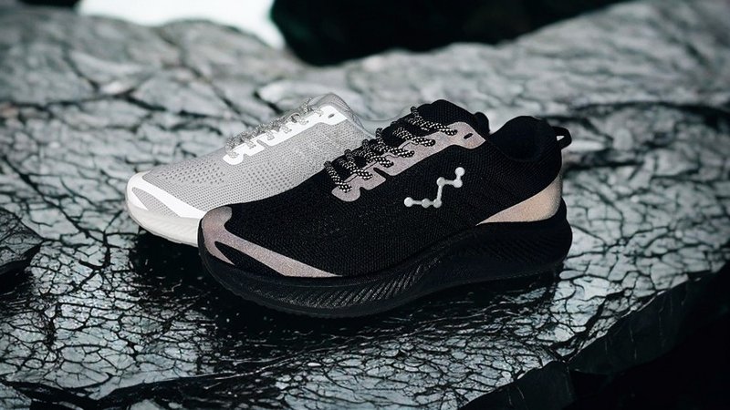WALKING ZONE 3M防油水夜视止滑休闲鞋 男鞋-黑色 - 男款休闲鞋 - 其他材质 