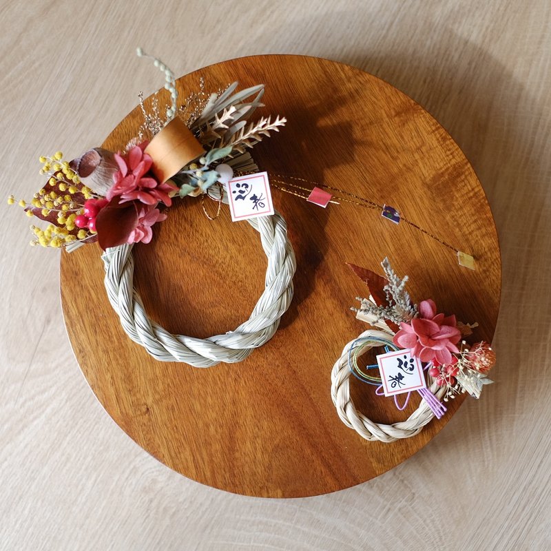 新春挂饰_日式注连绳 - 干燥花/捧花 - 植物．花 多色