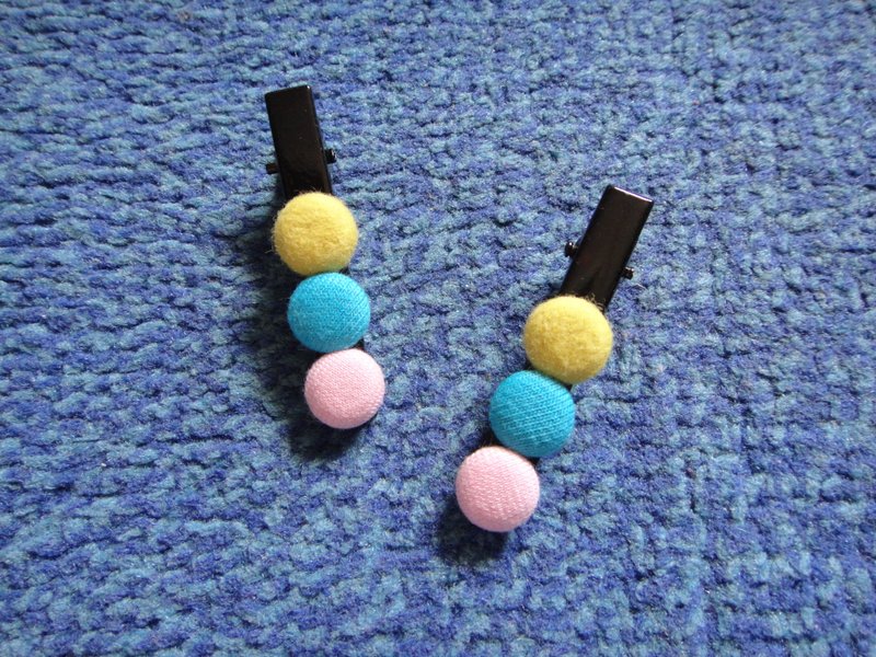 阿宝老皮泡泡糖 钮扣鸭嘴长夹 C20ALBZ64X28X29 - 发饰 - 棉．麻 