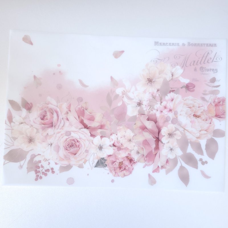 [粉红版 ] SAKURA.ROSE 设计描图纸 2 - 纸盒/包装盒 - 纸 粉红色