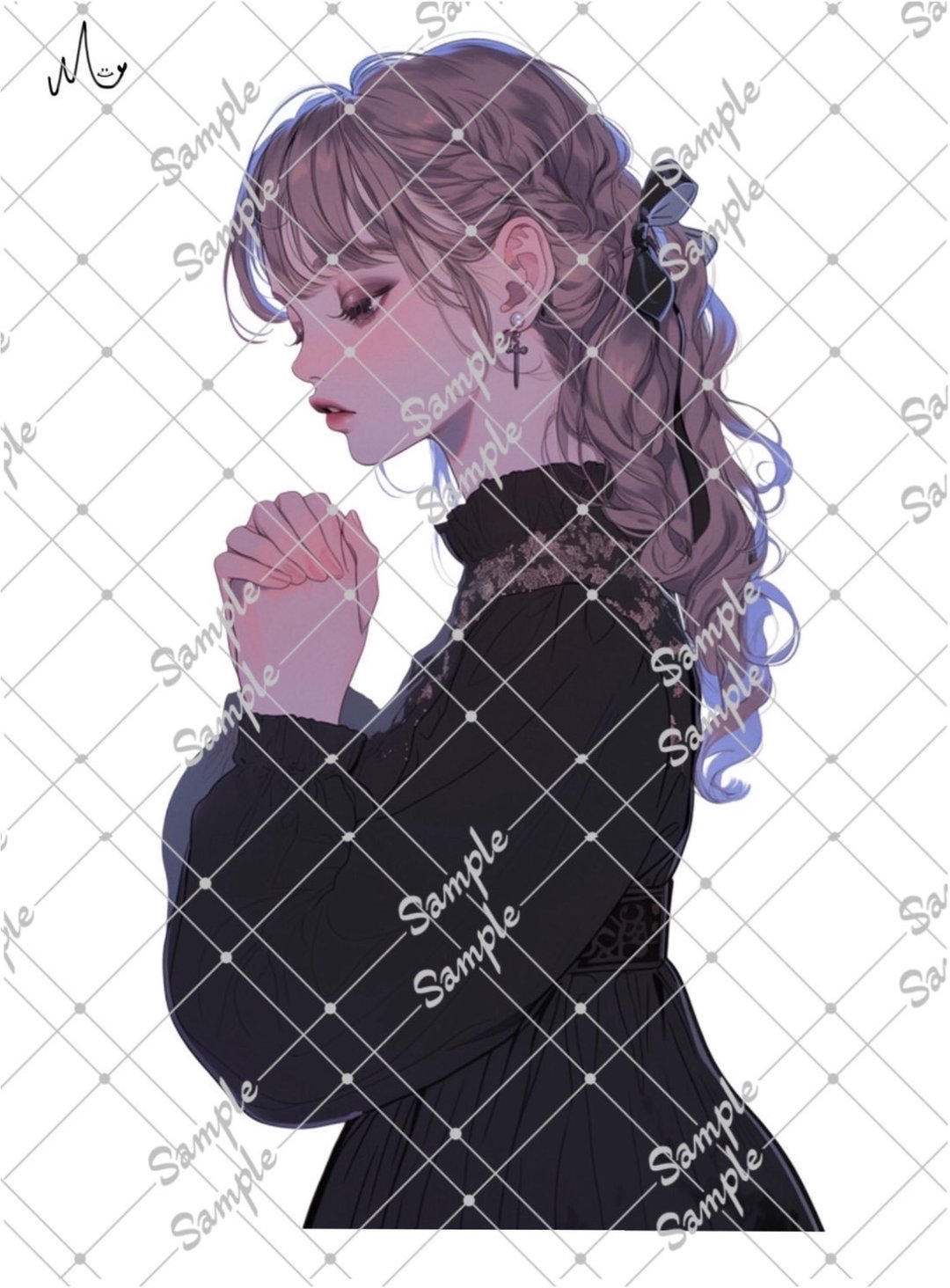 原创人物贴纸 9月新款 - 贴纸 - 纸 