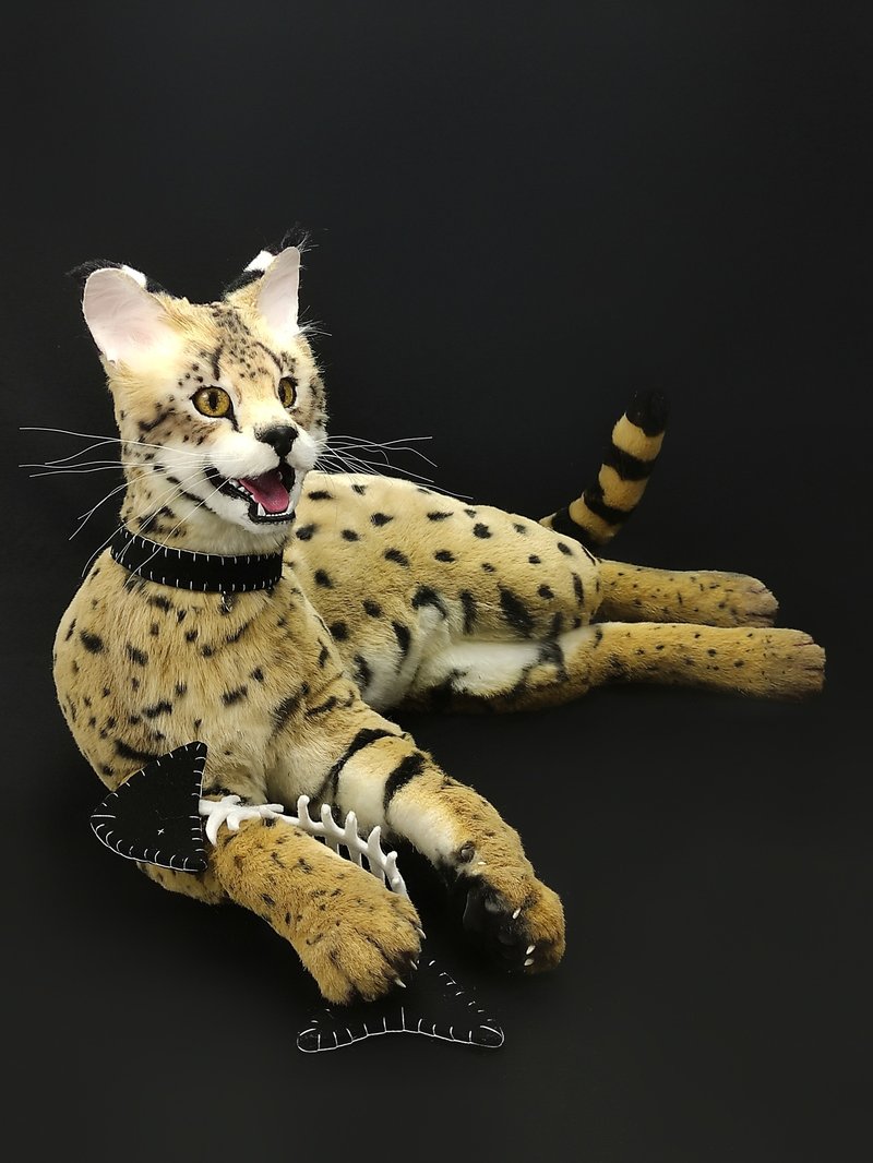 定制化仿真薮猫玩偶 - 玩偶/公仔 - 其他材质 