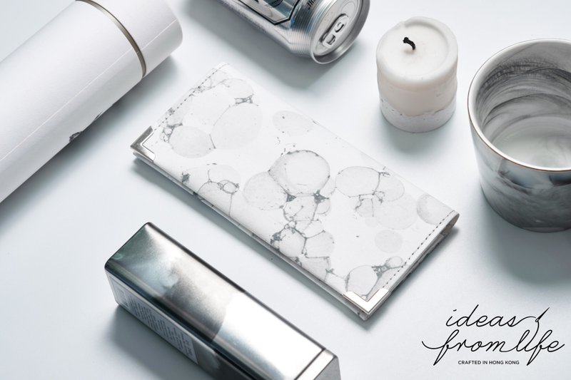 【纸造可能】lifetravel生命旅行系列  bubble painted 长款钱包 - 皮夹/钱包 - 纸 