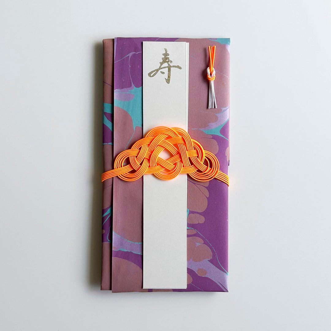 大理石纹贺礼袋 - 红包/春联 - 纸 紫色