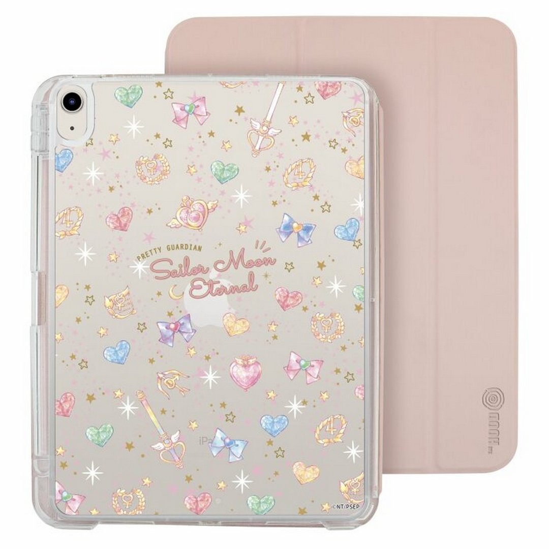 美少女战士iPad Air 11/pro13可拆式防摔透明笔槽折套ipad保护壳 - 平板/电脑保护壳 - 塑料 多色