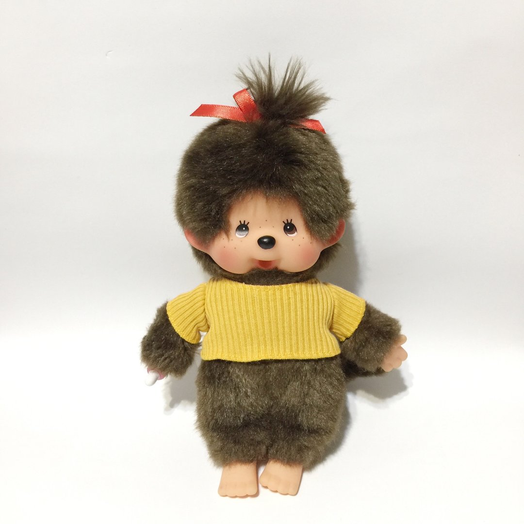 Monchhichi(S) _手作娃衣_坑条 短袖T-shirt (共10色可挑) - 玩偶/公仔 - 棉 多色