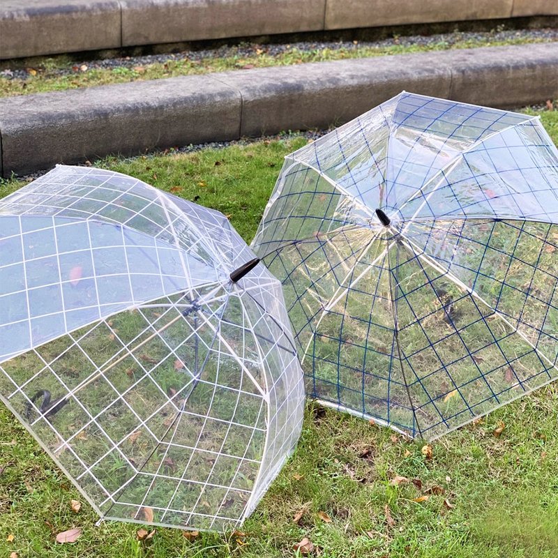 Evereon替换式伞面-格线(二色) - 雨伞/雨衣 - 环保材料 白色