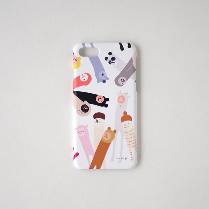 ルルさんたち iPhoneケース - 手机壳/手机套 - 塑料 白色