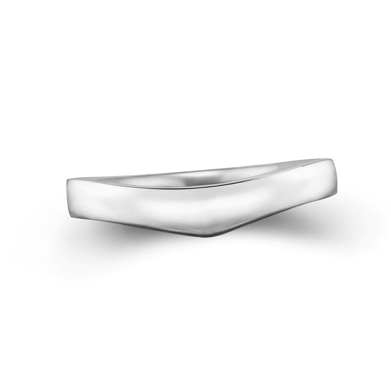 男戒 3668S - 戒指 - 银 银色