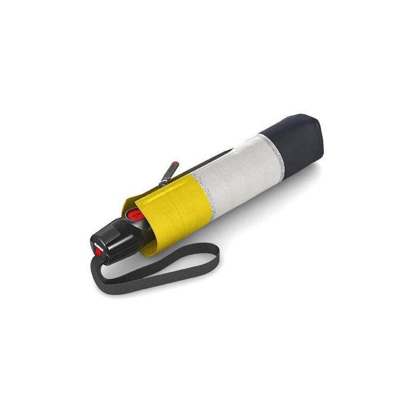 【Knirps德国红点伞】T.200 自动开收伞-Horizon Sun 地平线黄 - 雨伞/雨衣 - 聚酯纤维 黄色