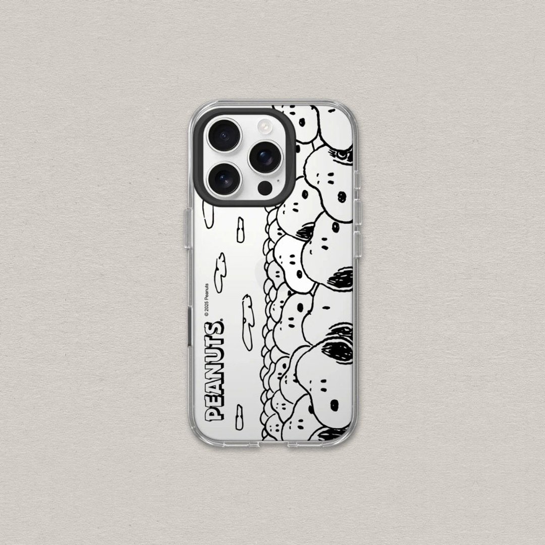 Clear透明防摔手机壳∣Snoopy史努比/满满的Snoopy for iPhone - 手机壳/手机套 - 塑料 透明