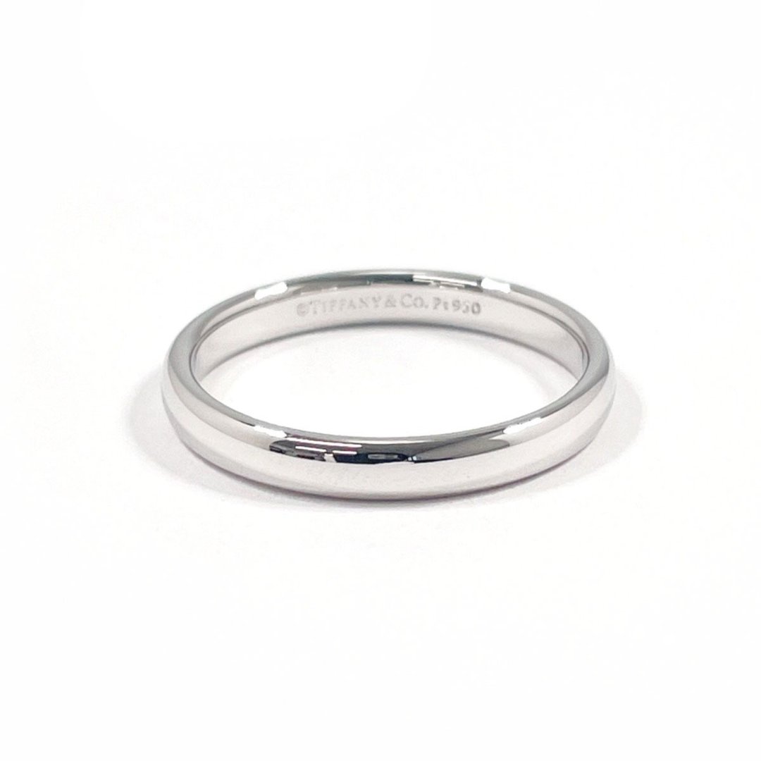【日本直送．中古美品】18 号 蒂芙尼 TIFFANY&Co. 戒指 婚戒 永恒系列 Pt950 铂金 银色 - 戒指 - 贵金属 银色