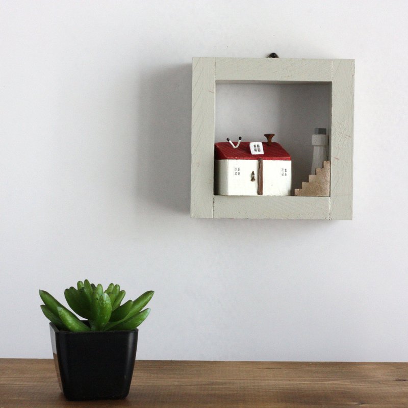 浮木内装-海声与海鸥-B051（盒装） - 摆饰 - 木头 