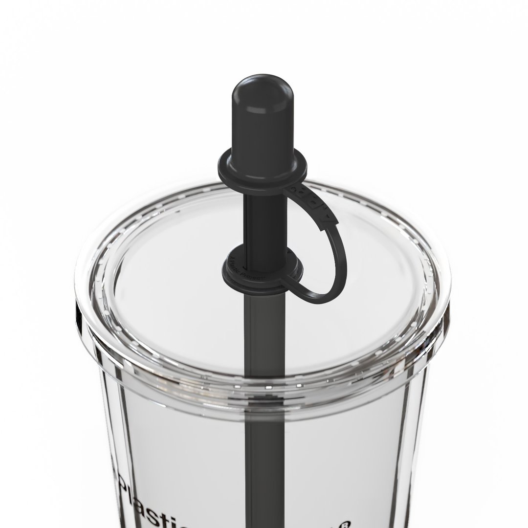 【吸吸杯】- Black - 吸吸管好朋友 - 减塑环保一起吸吸呗 - 其他杯子 - 塑料 黑色